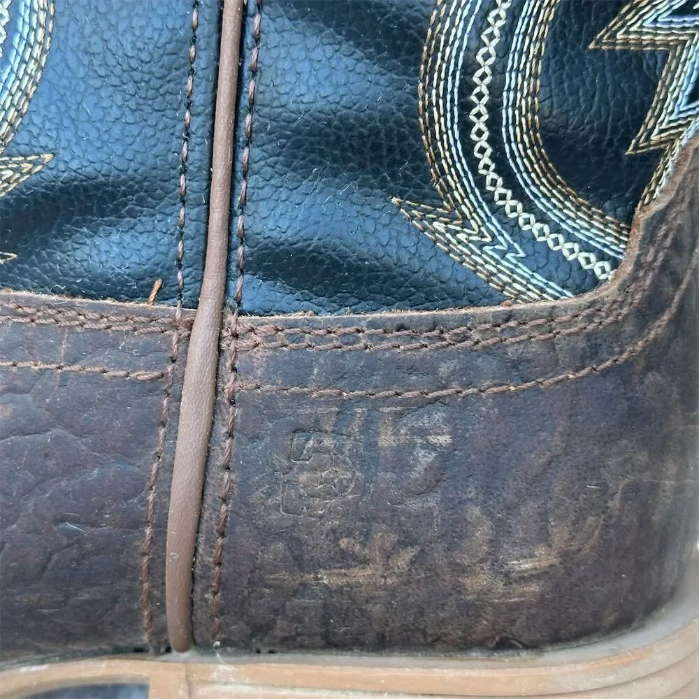 Durango Lil' Rebel Pro Kids' Western Boots Size 3M Square Toe